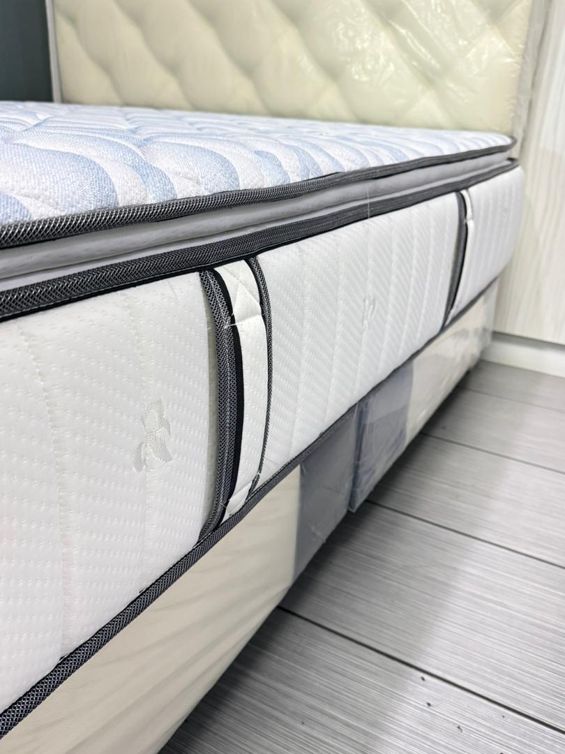 Mattress Pocket Spring 13“ Ice Cool Fabric + Hand Tie