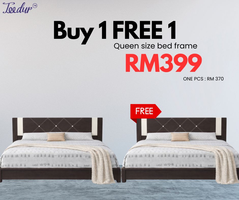 BUY 1 FREE 1 BED FRAME - STYLE 2