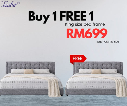 BUY 1 FREE 1 BED FRAMES - STYLE 3