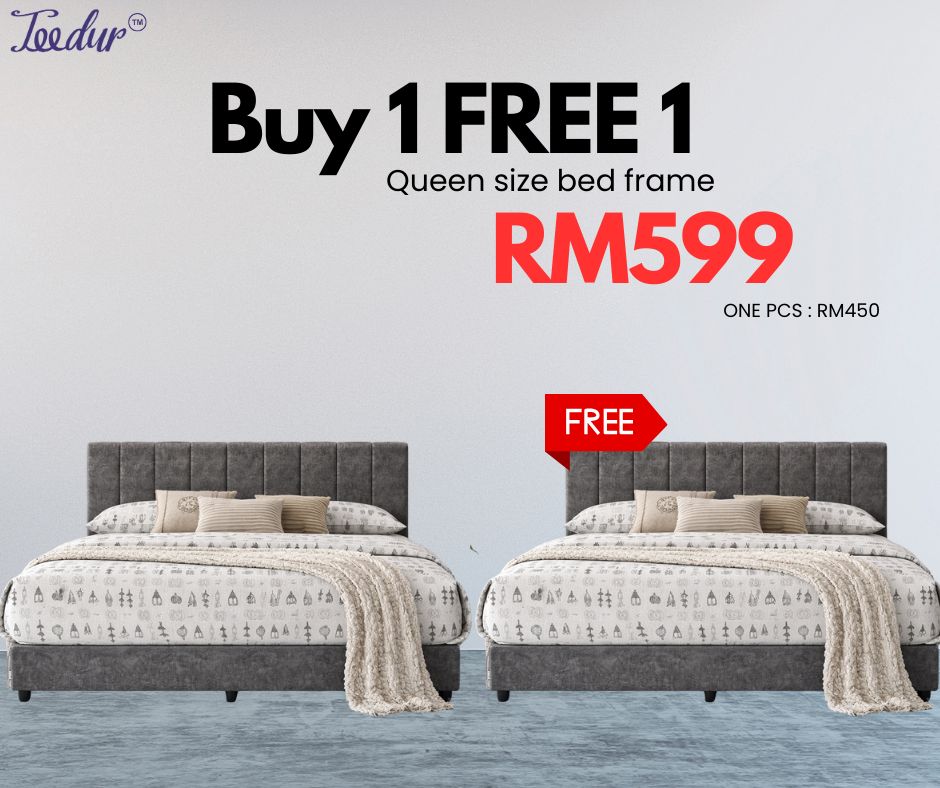 BUY 1 FREE 1 BED FRAMES - STYLE 1