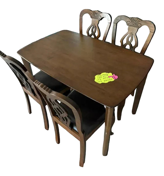 Meja Makan Solid Wood
