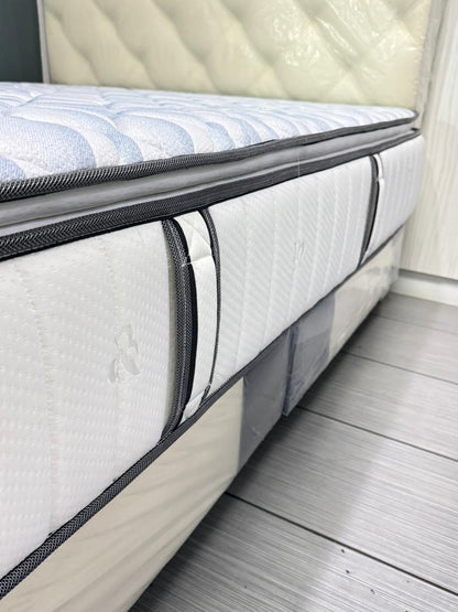 Mattress Pocket Spring 13“ Ice Cool Fabric + Hand Tie